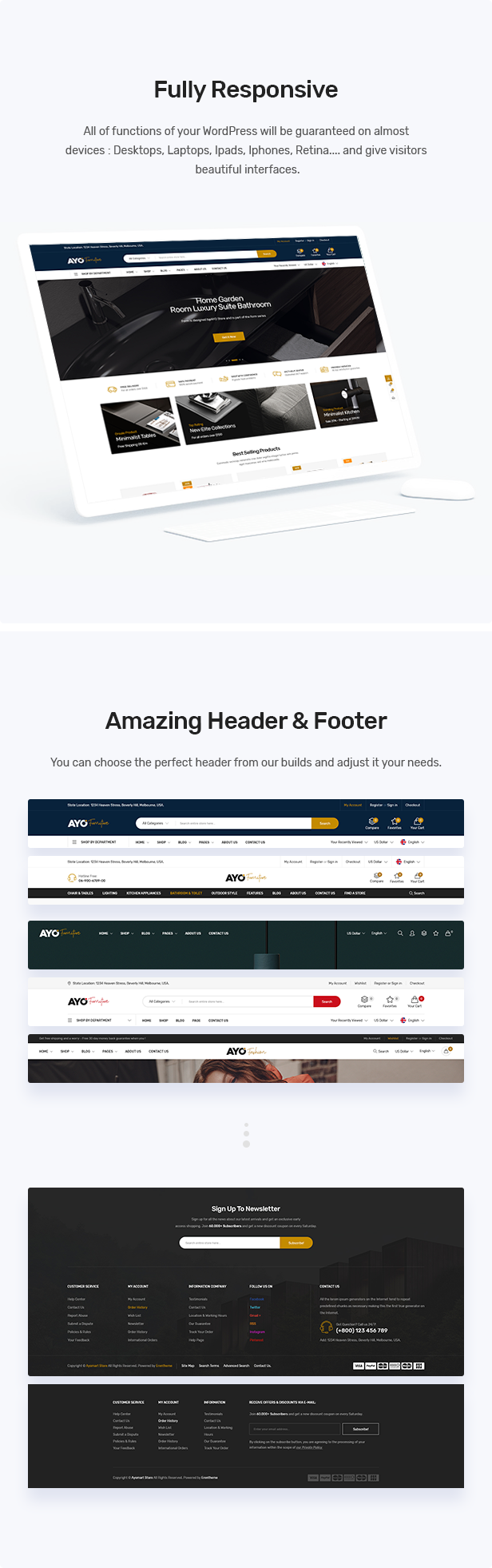 Ayo – Responsive Elementor WooCommerce Theme