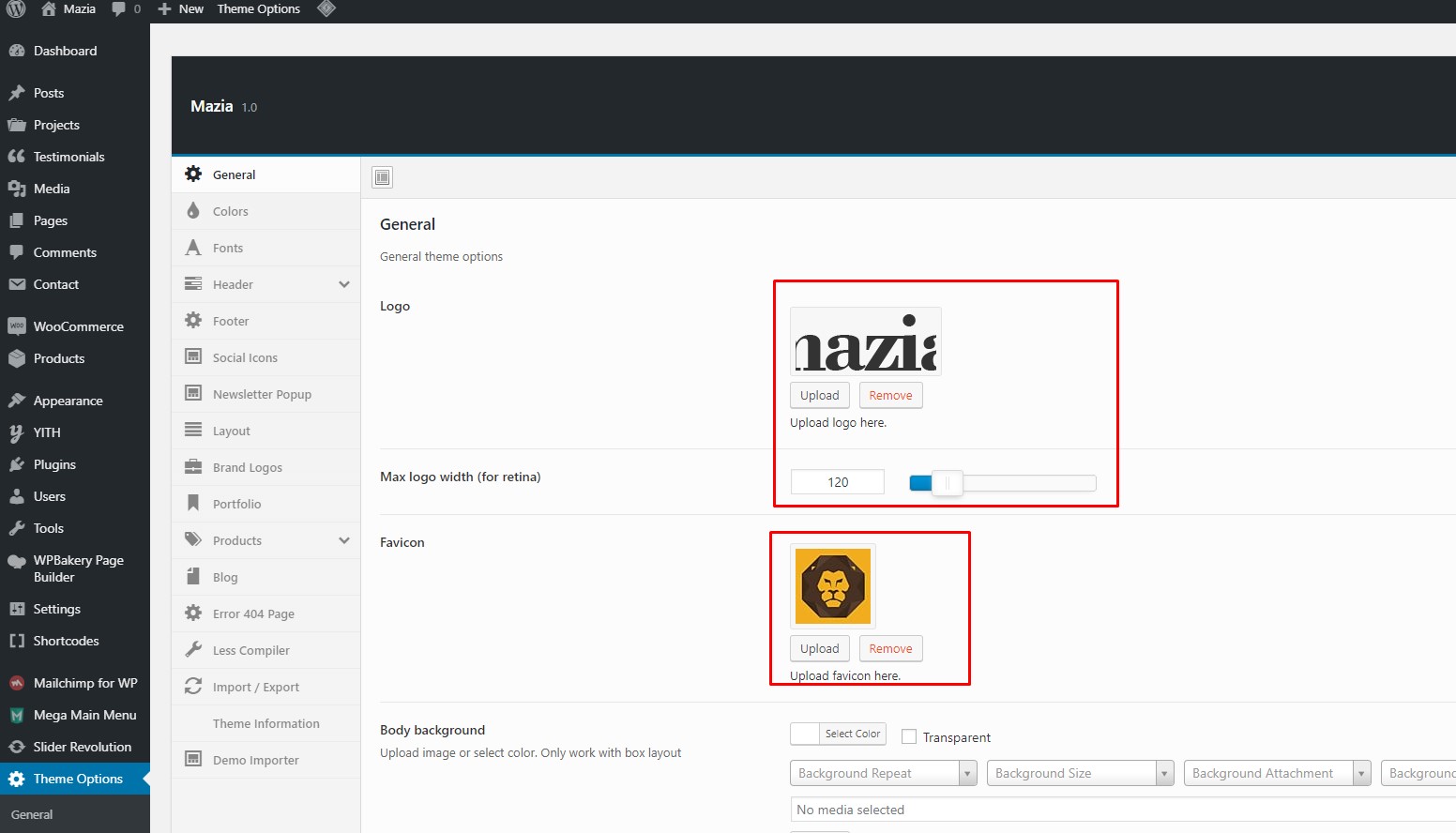 Logo & Favicon