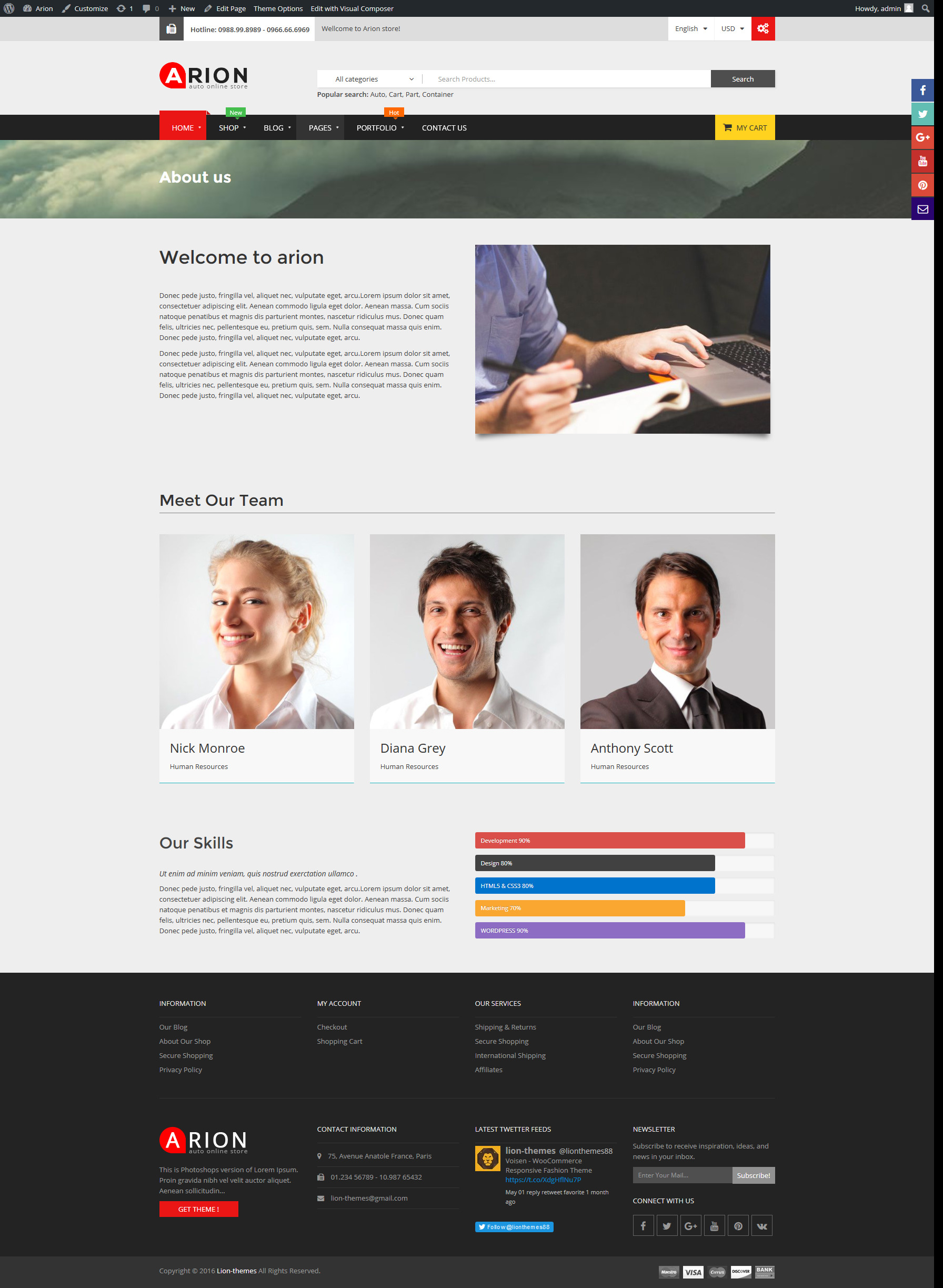 Contact Page