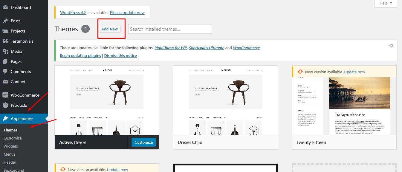 WordPress Installation