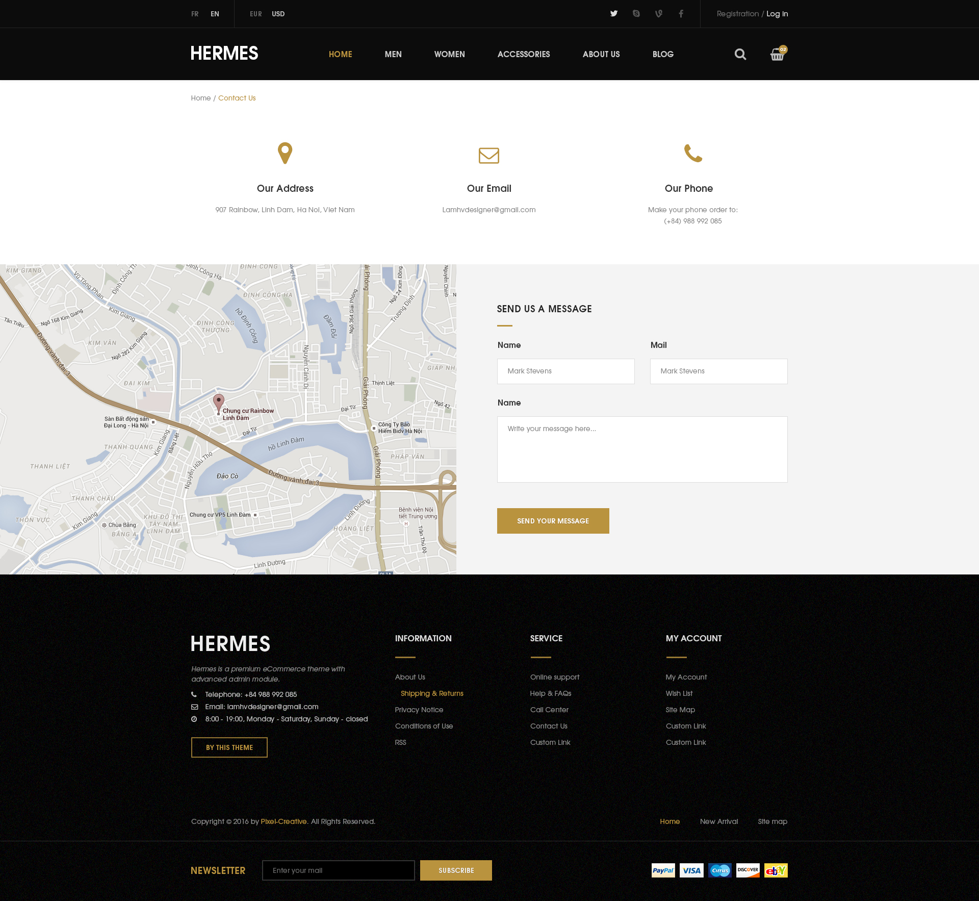 Contact Page