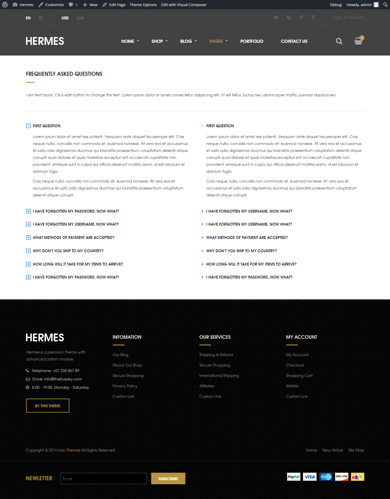 Contact Page