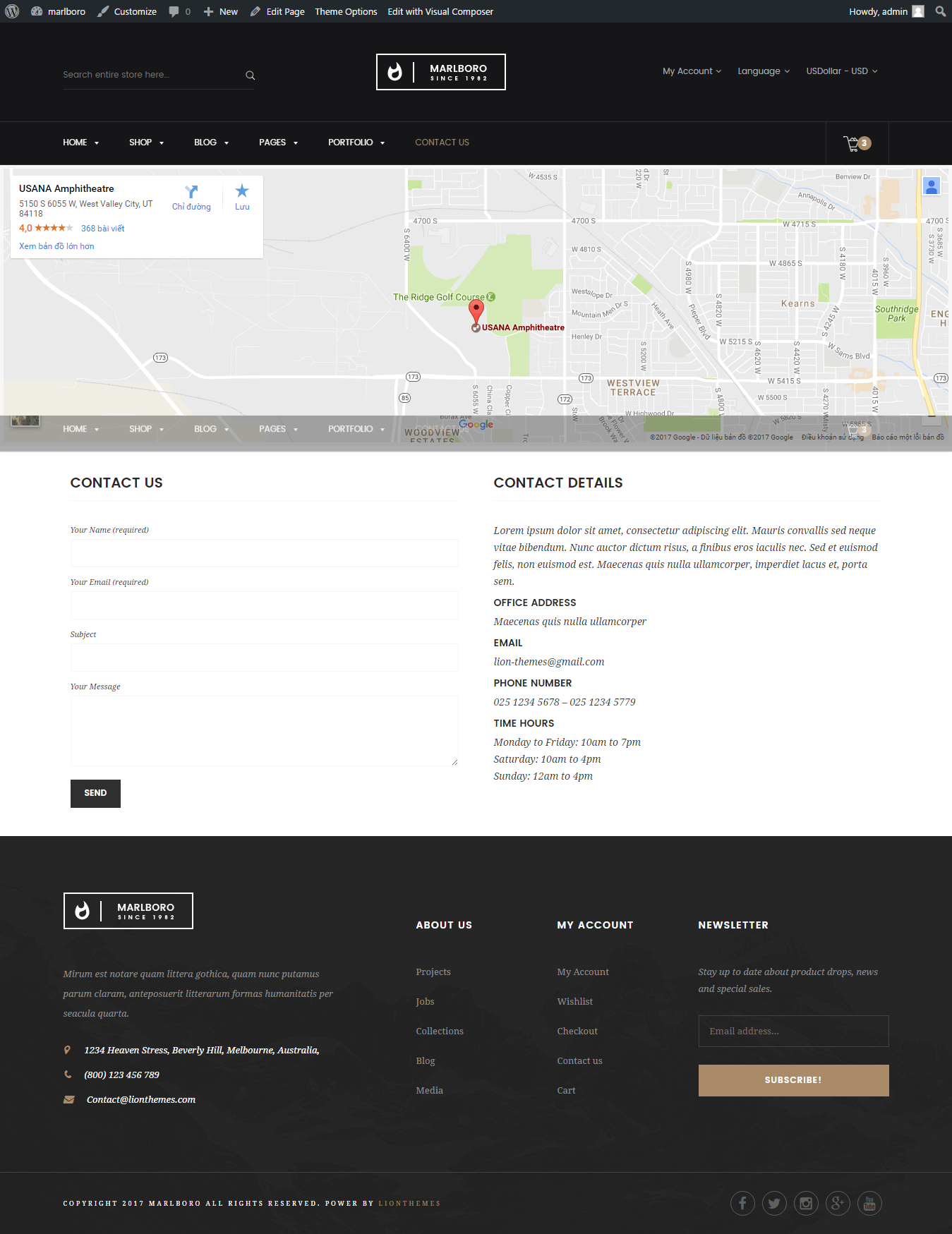 Contact Page