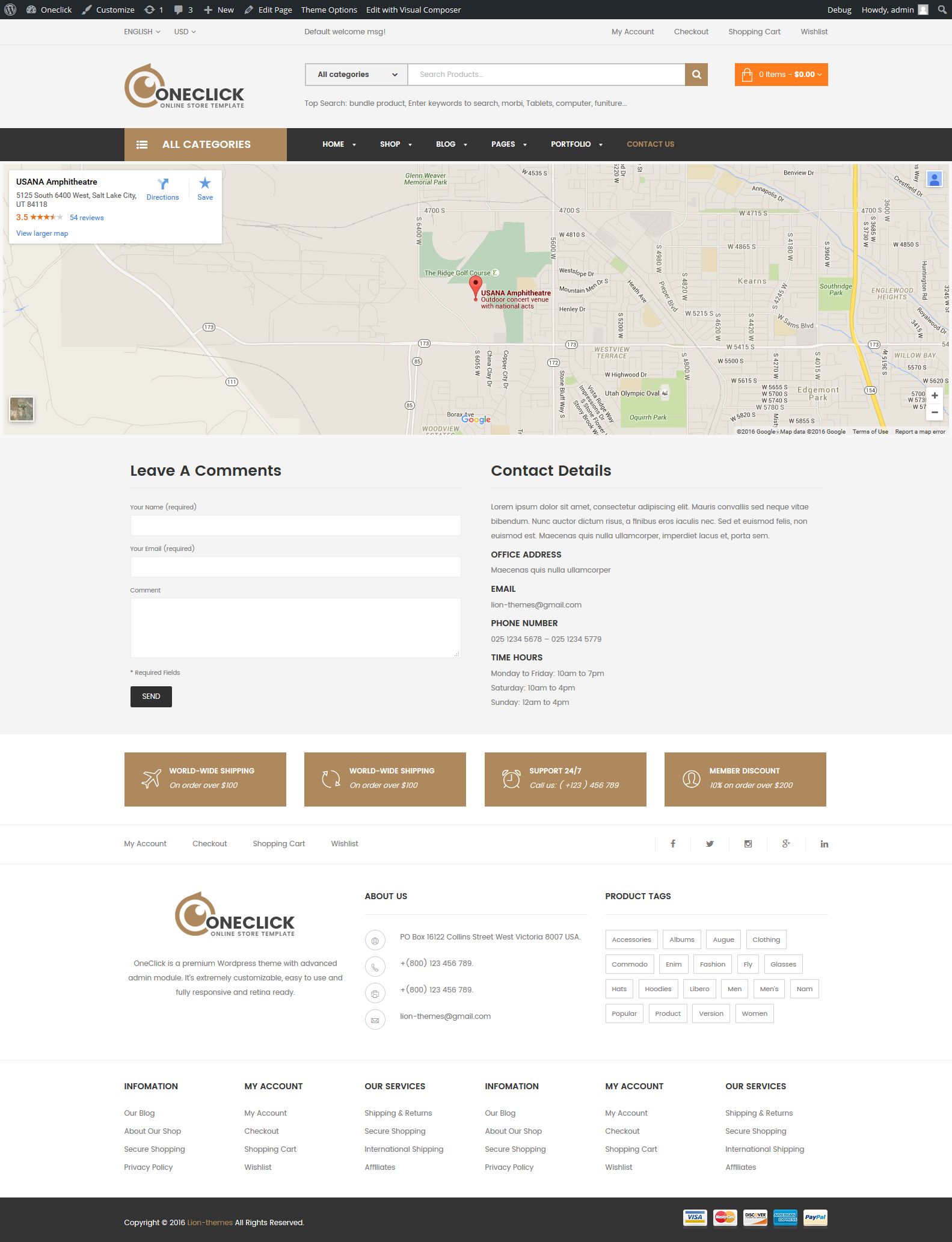 Contact Page