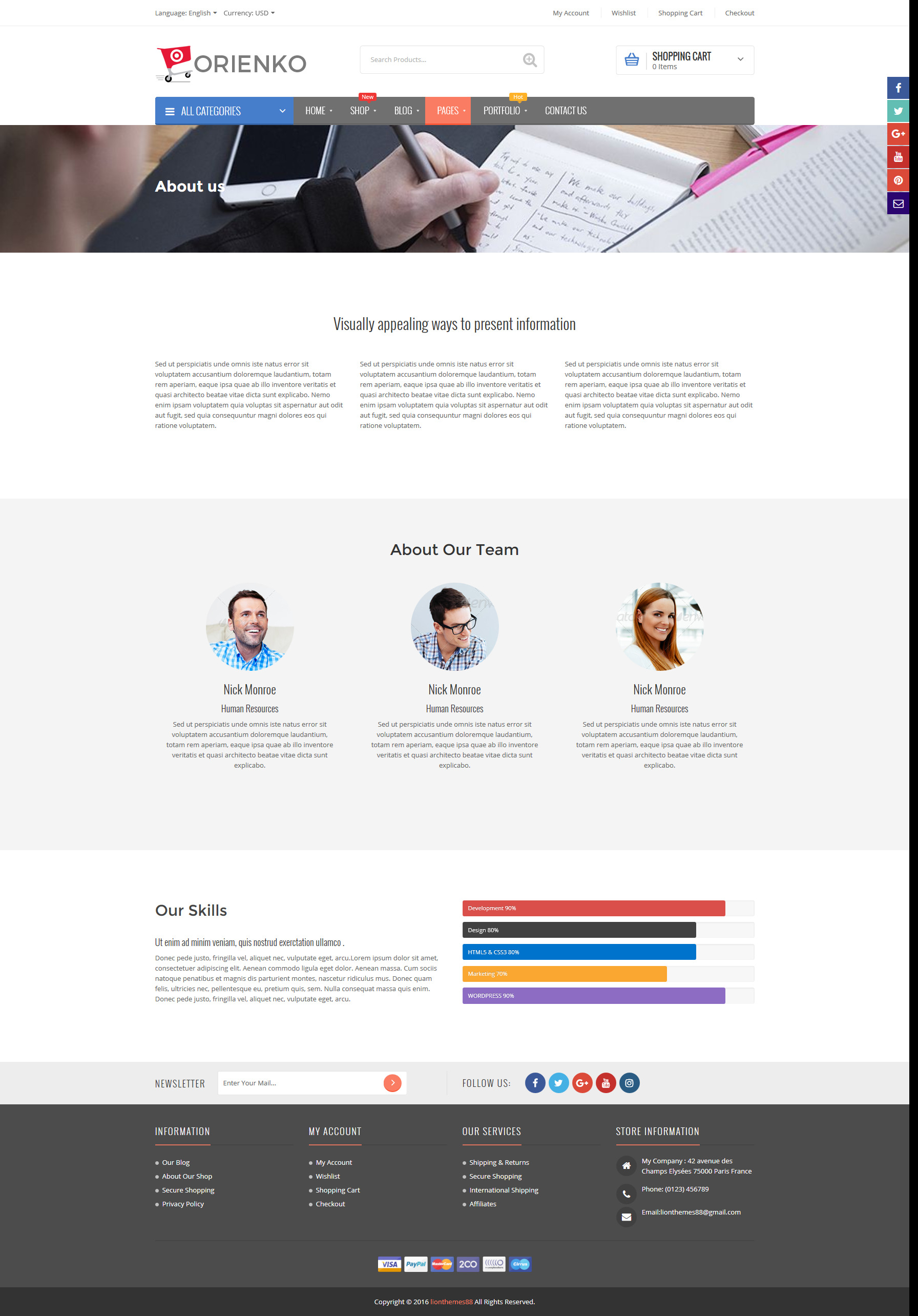 Contact Page