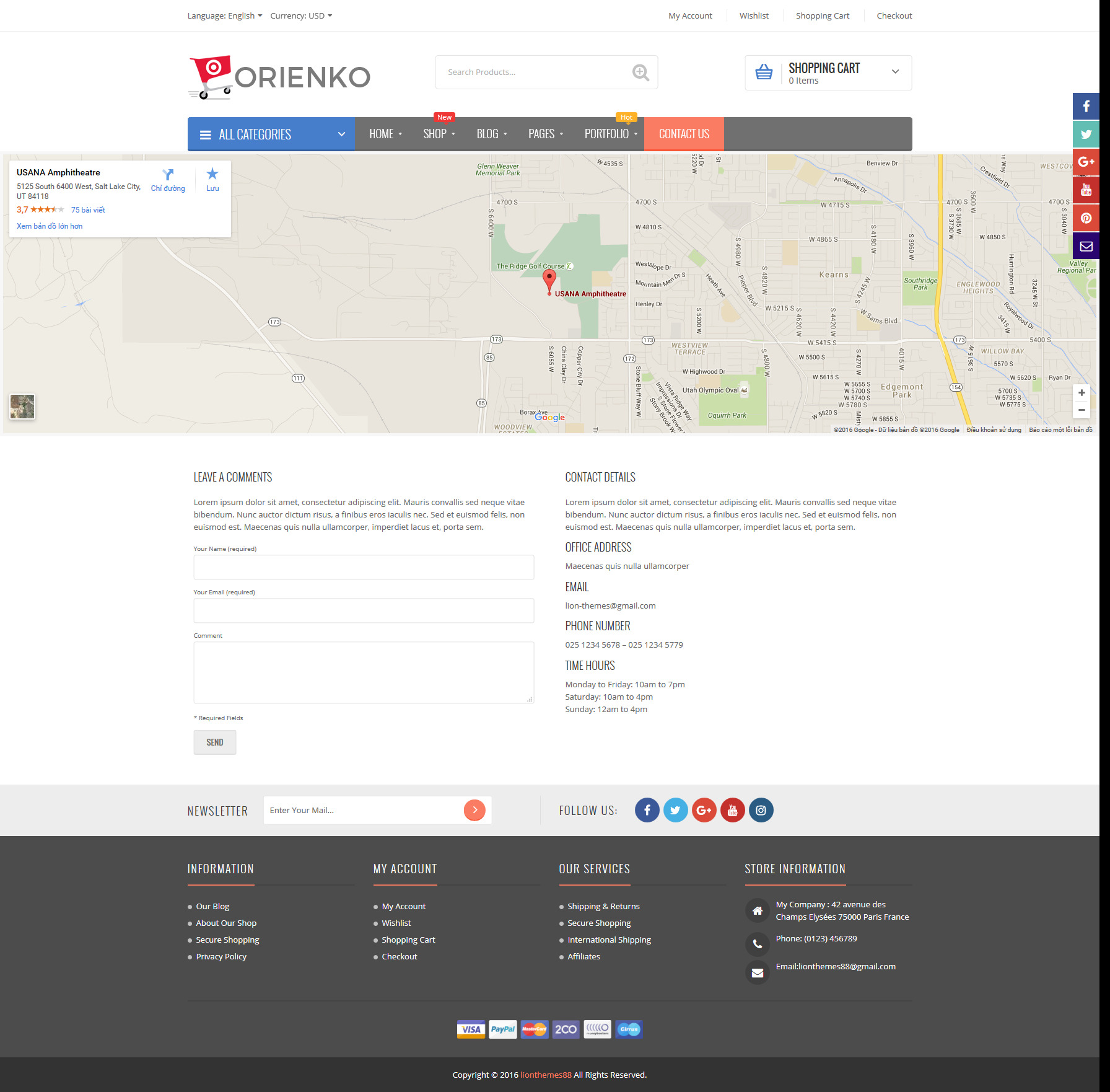 Contact Page