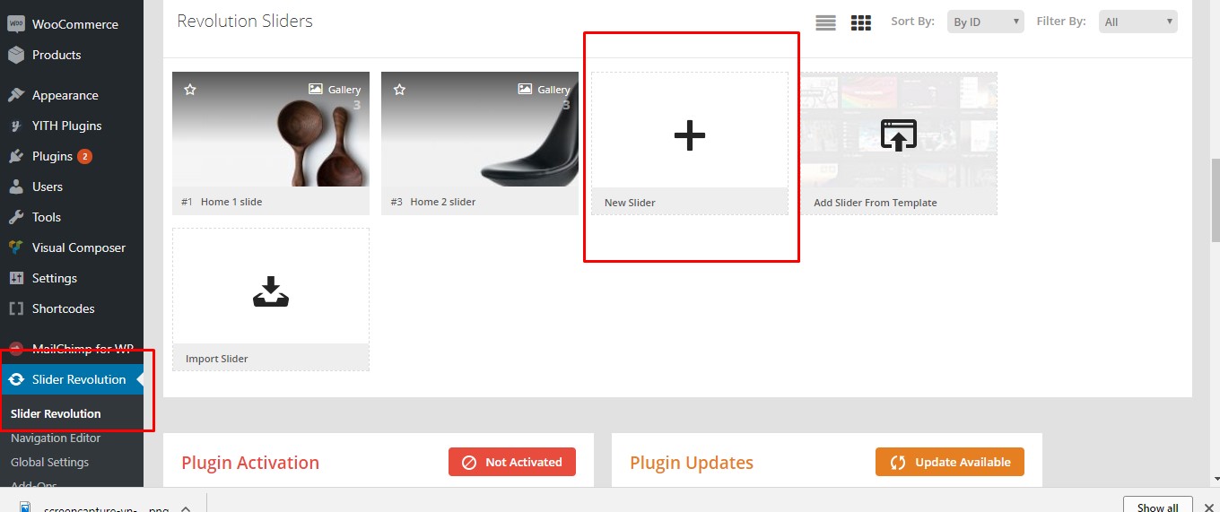Add Slides To Revolution Slider