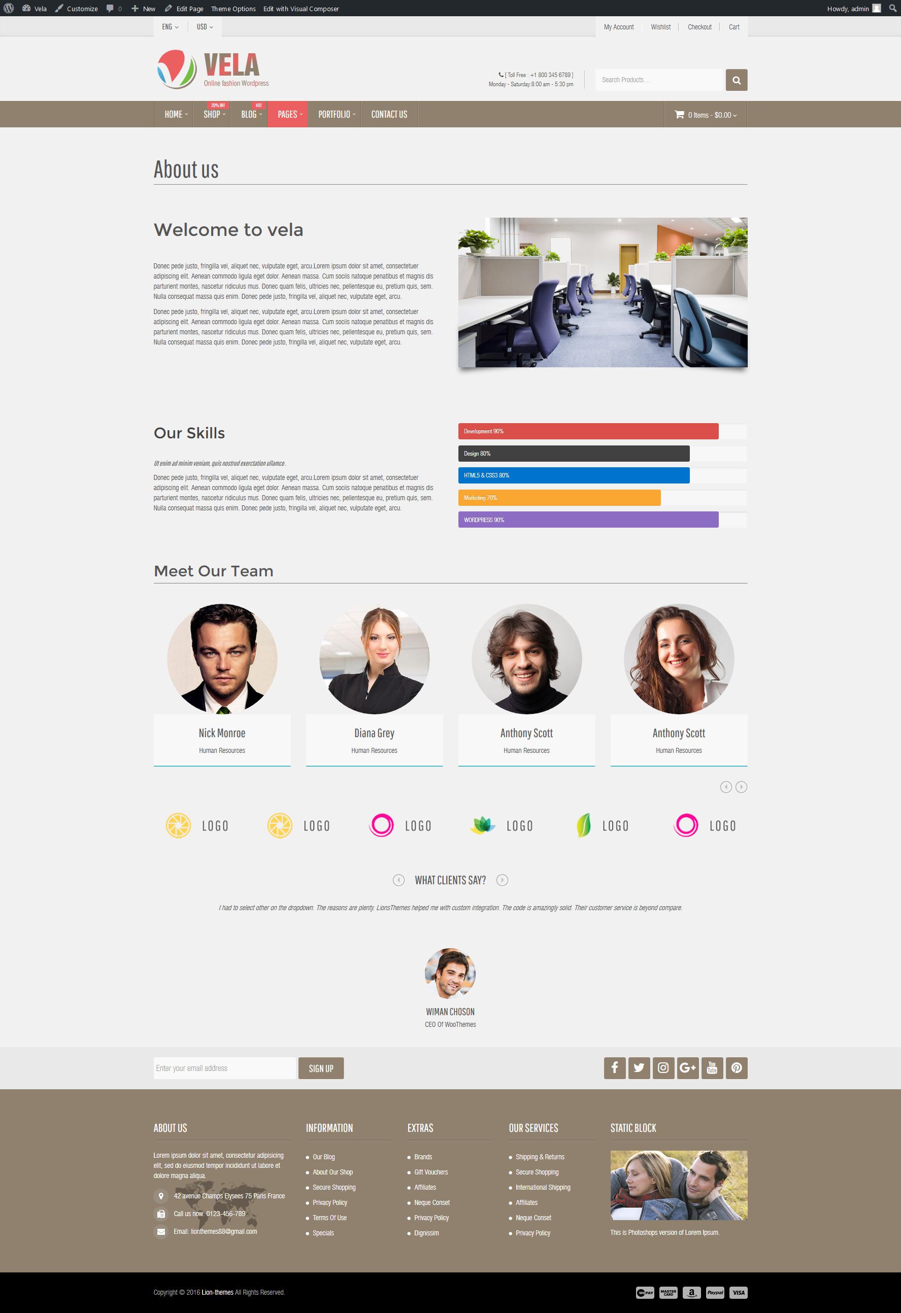 Contact Page