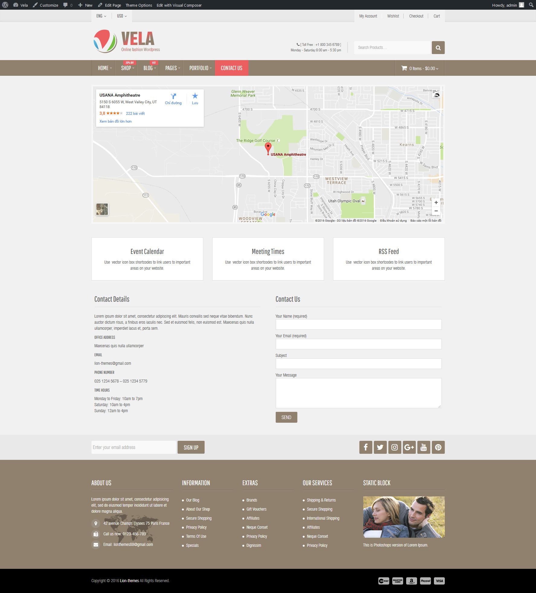 Contact Page